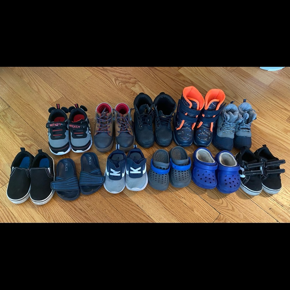 Toddler boys shoe lot!